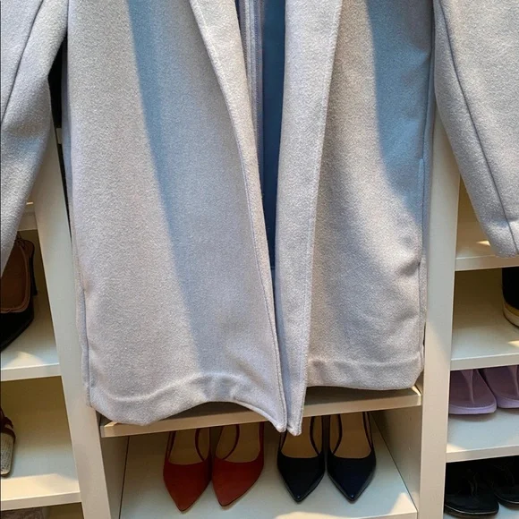 Banana Republic Light Blue Coat - GUC. Size S. - Picture 7 of 12